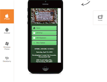 Tablet Screenshot of carolinefair.com